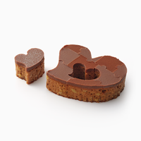 ハートブラウニー ミルクチョコ　10ピース