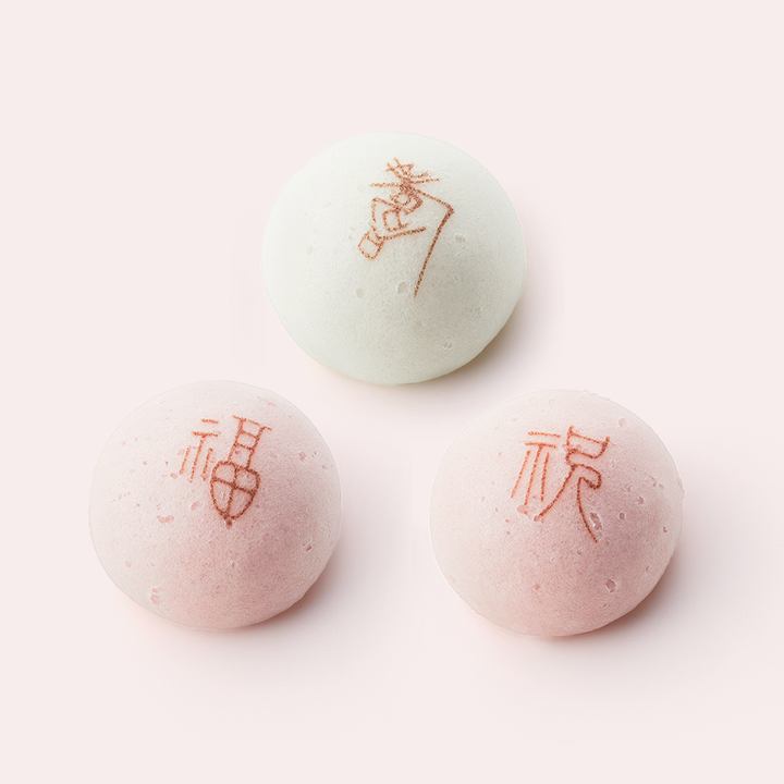 紅白たねや饅頭