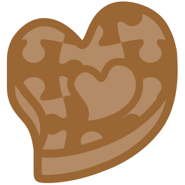 ハートブラウニーミルクチョコ