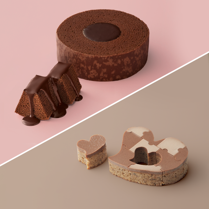 パッケージレスセット ショコラバーム×ハートブラウニー 紅茶