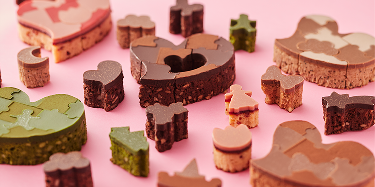 ハートブラウニー24ピース_HEART