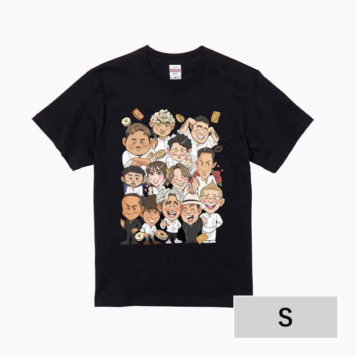 ラコフェス Tシャツ 半袖 A(全身イラスト) S