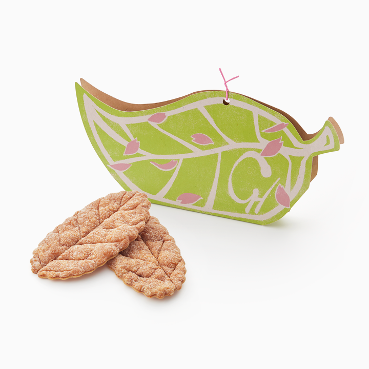 リーフパイ　3枚入 リーフBOX スプリング限定パッケージ