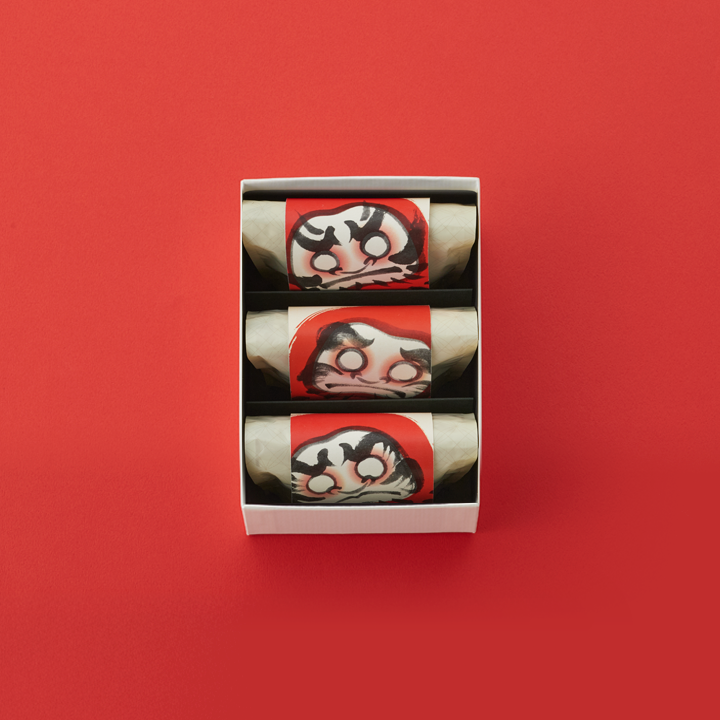 ぜんざい だるま　3個入