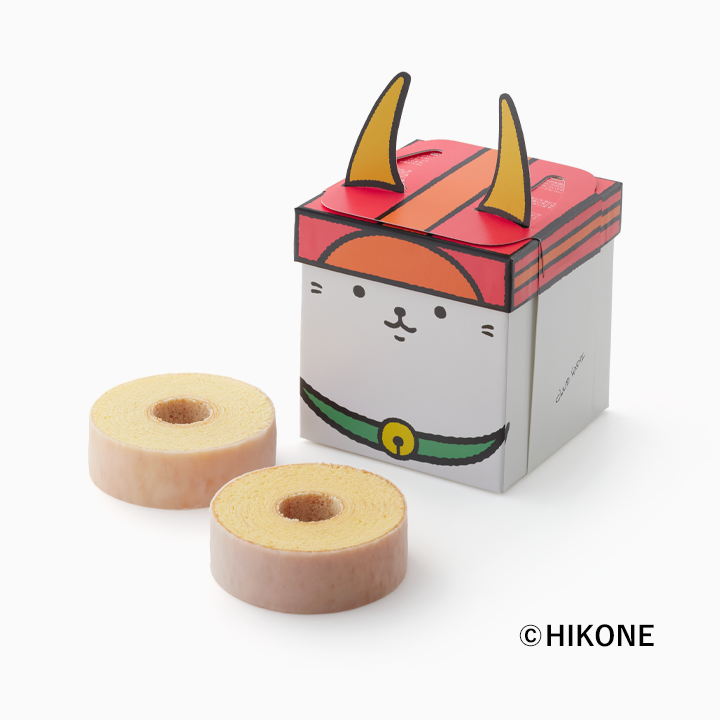 バームクーヘンmini　3個入 ひこにゃん20周年限定パッケージ