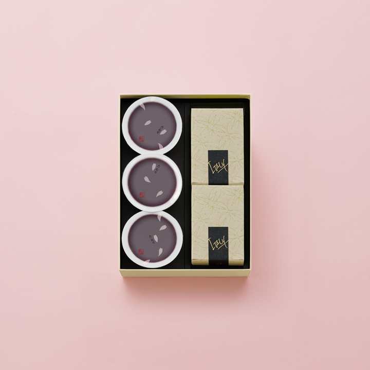 本生羊羹 春味3個・ピスタブレ2箱