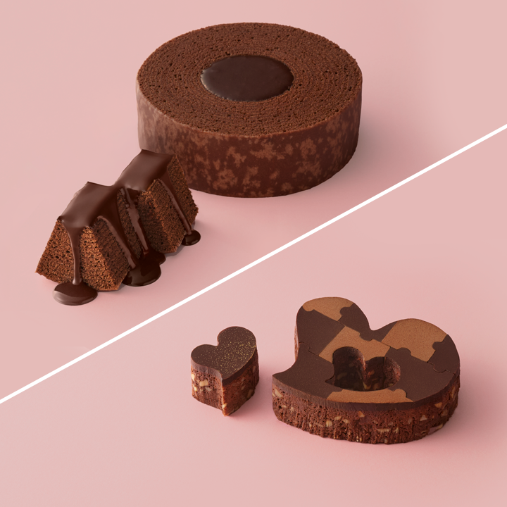 パッケージレスセット ショコラバーム＆ハートブラウニー