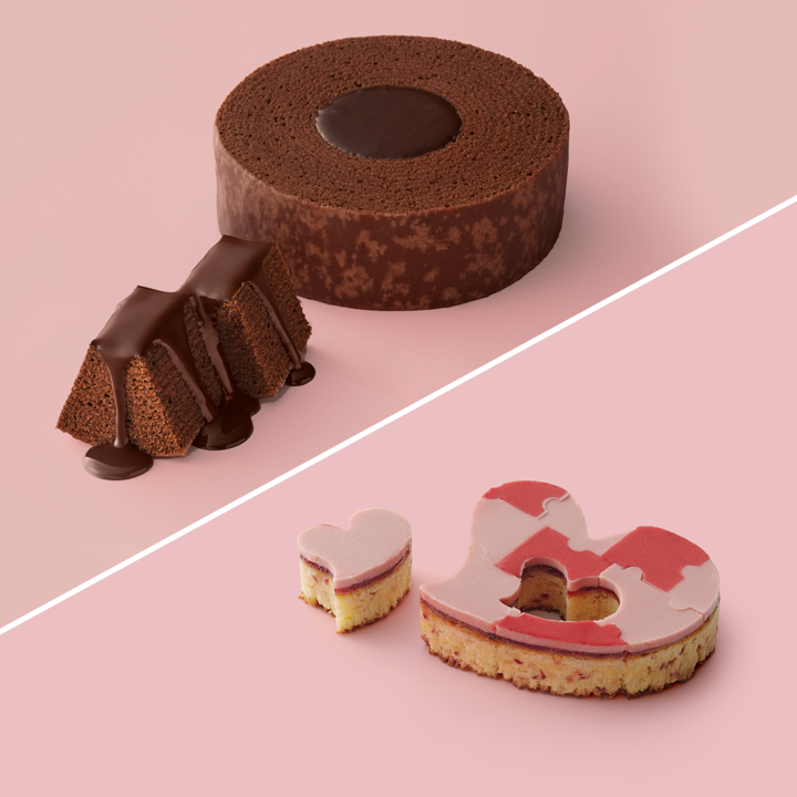 パッケージレスセット ショコラバーム＆ハートブラウニー 苺