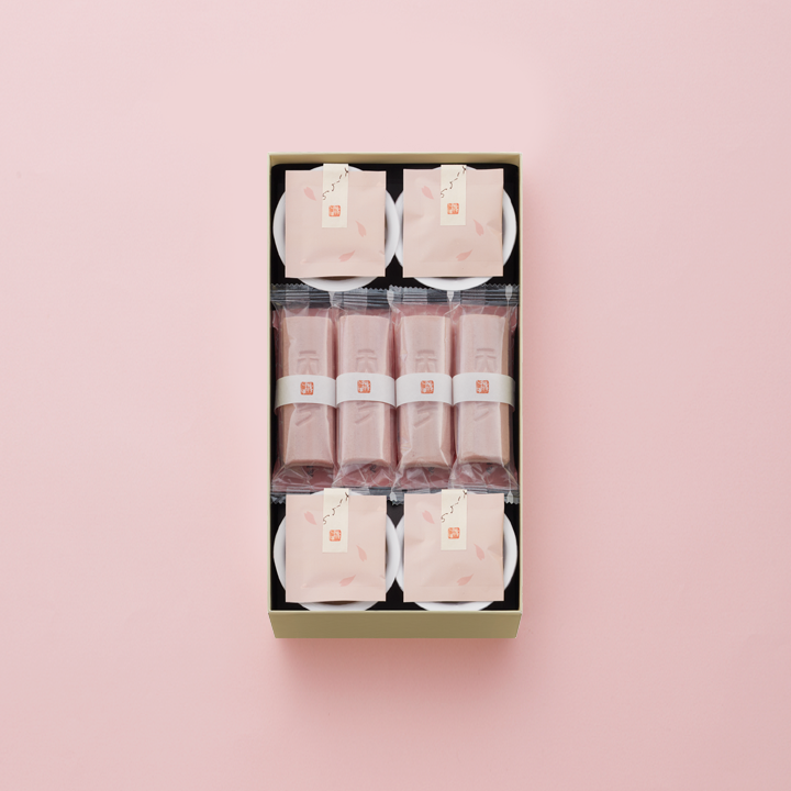 さくら羊羹4個・ふくみ天平 さくら8個