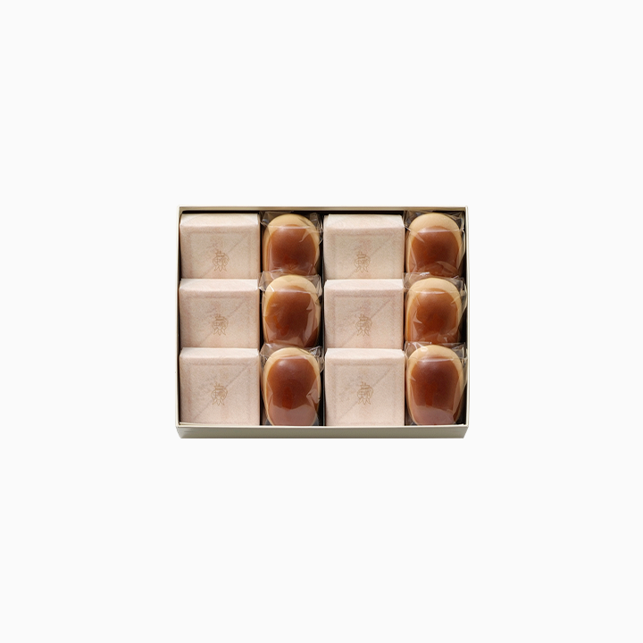 栗饅頭6個・斗升最中6個