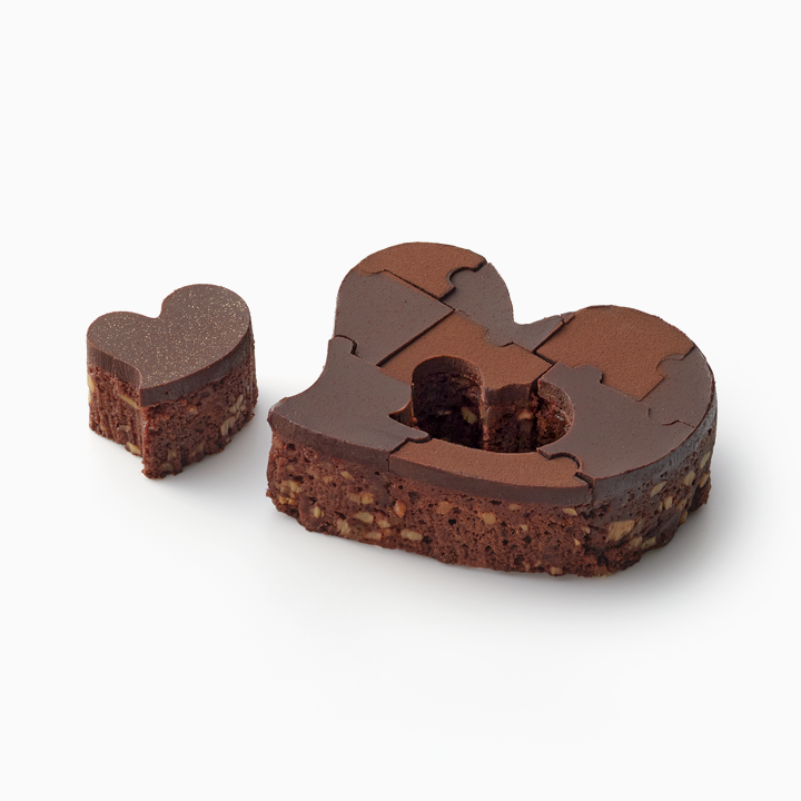 ハートブラウニー　10ピース