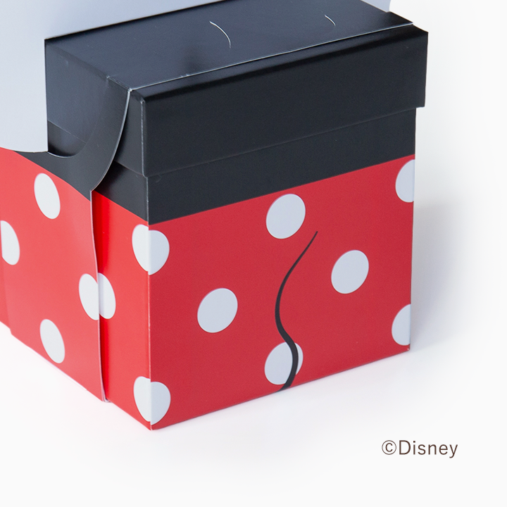 バームクーヘンmini　3個入／ミニーマウスデザインパッケージ