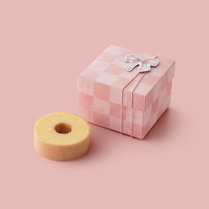 バームクーヘンmini　2個入 バレンタイン限定パッケージ