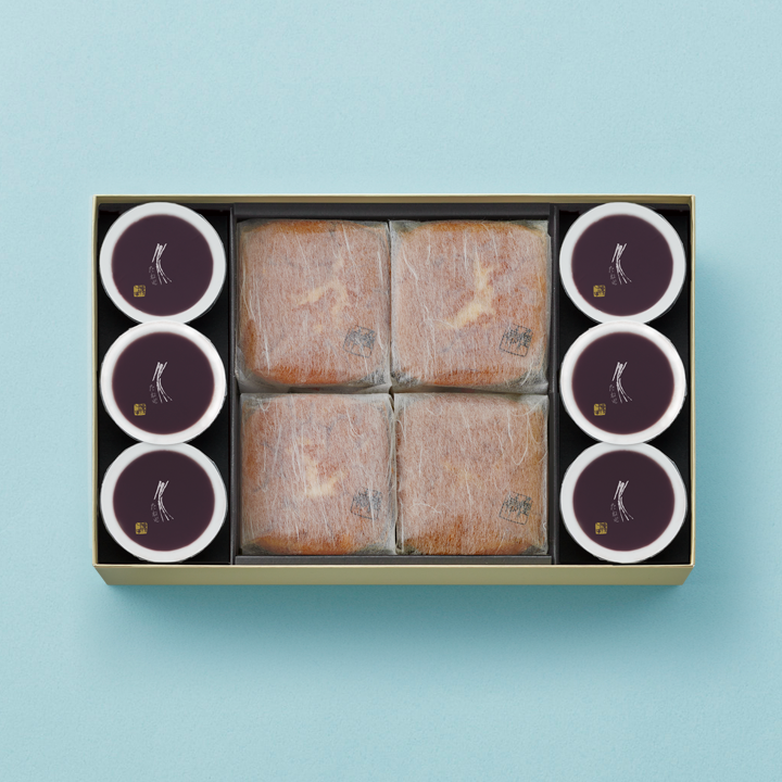 本生羊羹・たねやカステラ詰合せ YK57