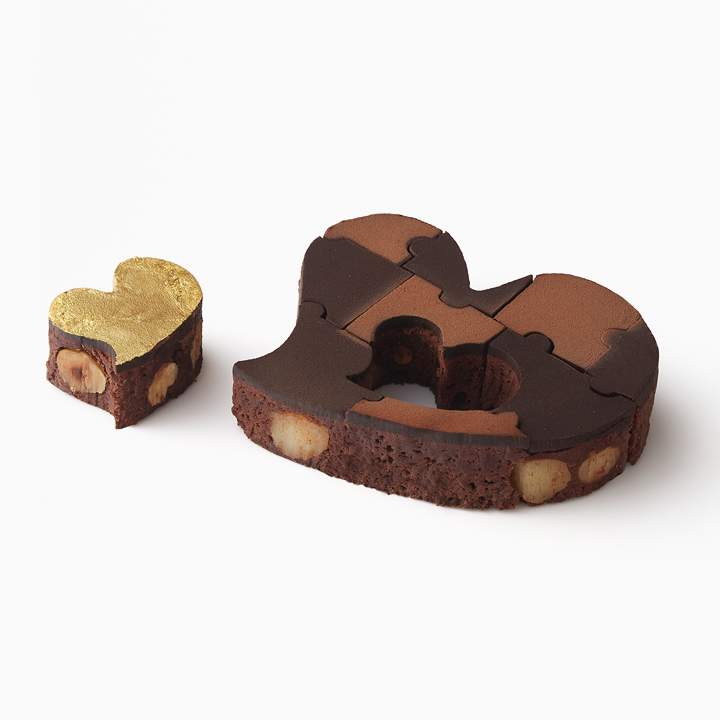 ハートブラウニー 濃CACAO　10ピース