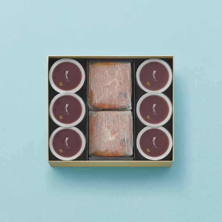 本生羊羹・たねやカステラ詰合せ YK42