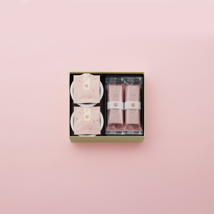 さくら羊羹2個・ふくみ天平 さくら4個