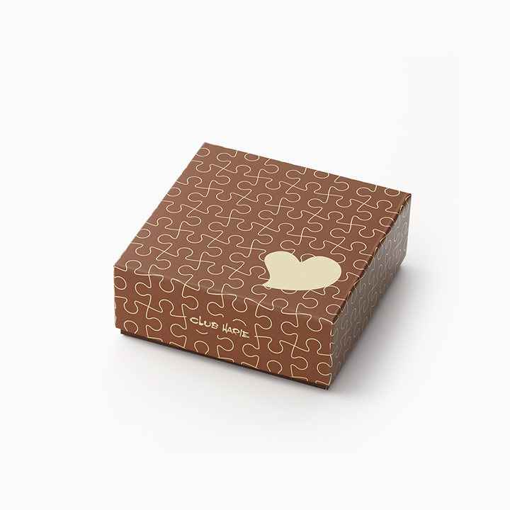 ハートブラウニー ミルクチョコ　10ピース