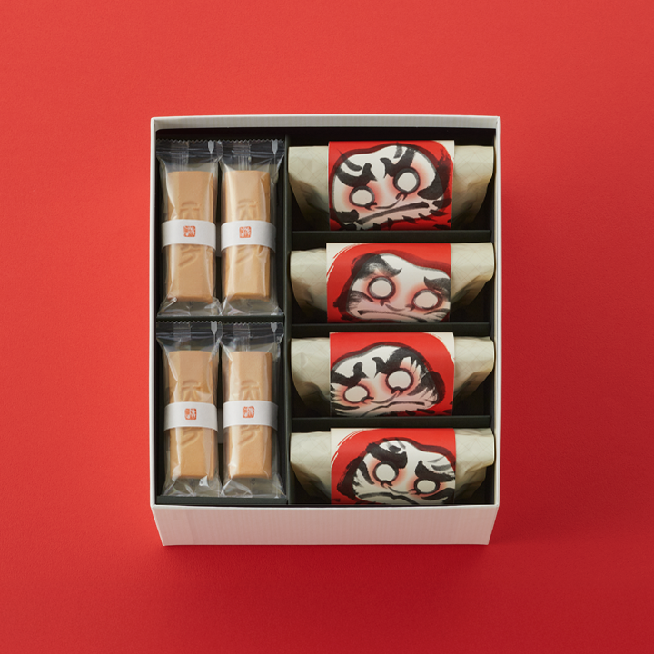 ふくみ天平・ぜんざい だるま詰合せ FZR51