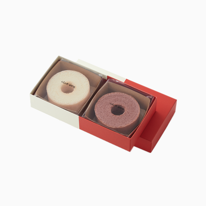 バームクーヘンmini 紅白　2個入