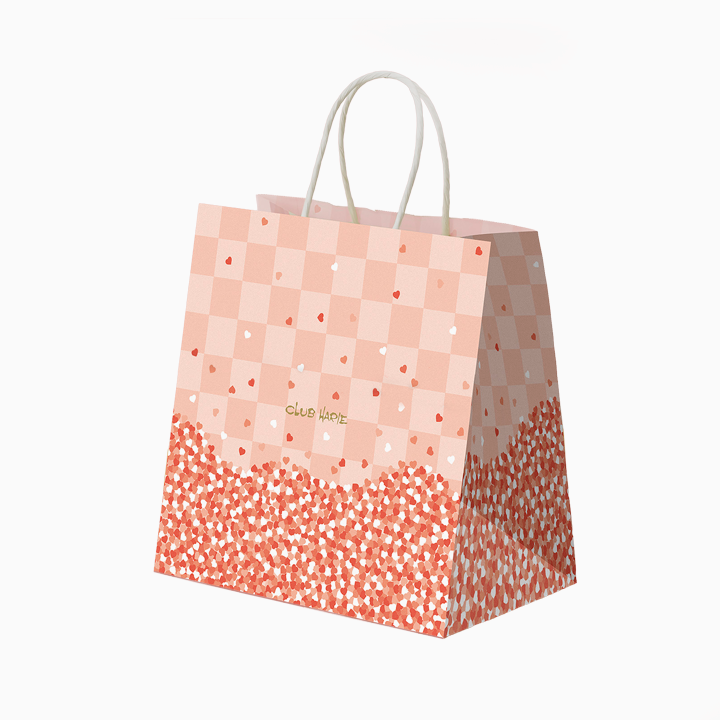 手提袋　ハート