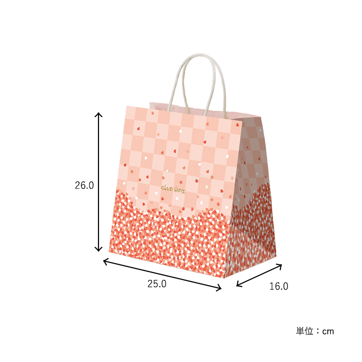 手提げ袋 バレンタイン