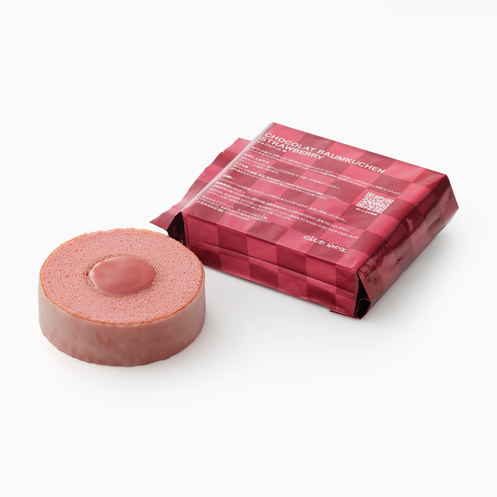 パッケージレスセット ショコラバーム 苺＆ハートブラウニー