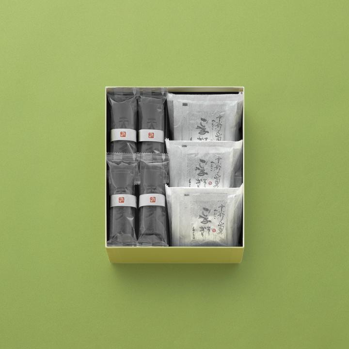 ふくみ天平 胡麻8個・たねや寒天 黒胡麻3個