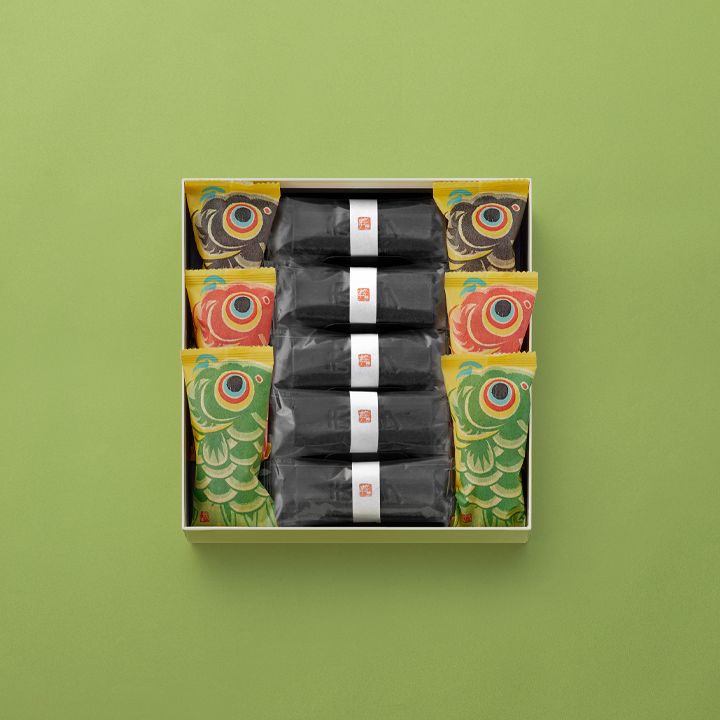 ふくみ天平 胡麻5個・こいのぼり３種各２個