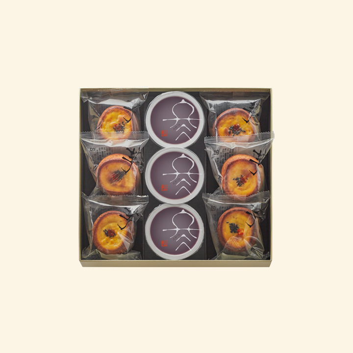 本生羊羹 冬味3個・福寿芋6個