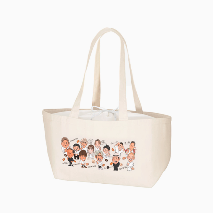 ラコフェス ピクニック保冷トート 白