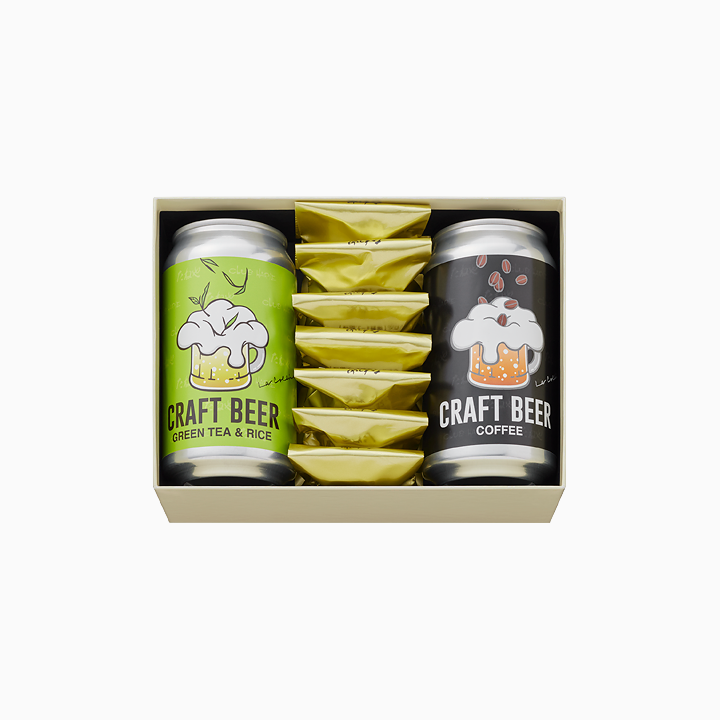 クラフトビール・燻製チーズ饅頭詰合せ