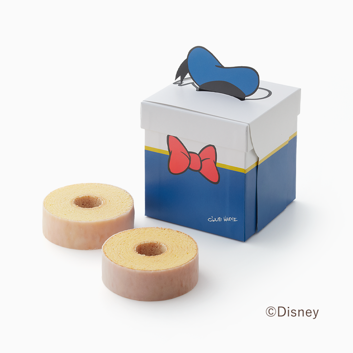 バームクーヘンmini　3個入／ドナルドダックデザインパッケージ