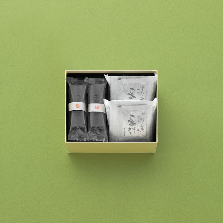 ふくみ天平 胡麻4個・たねや寒天 黒胡麻2個