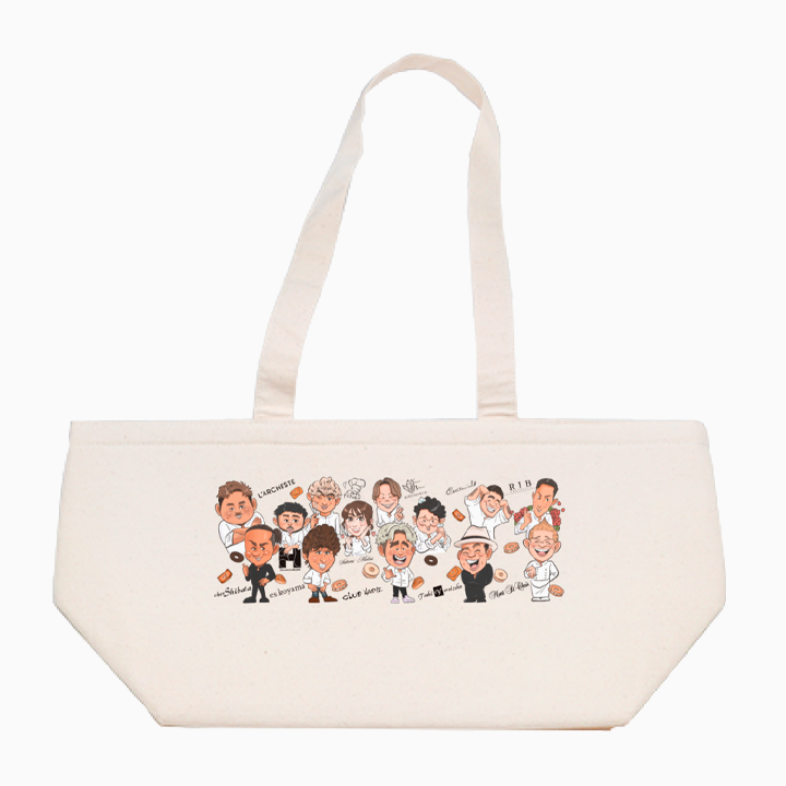 ラコフェス ピクニック保冷トート 白