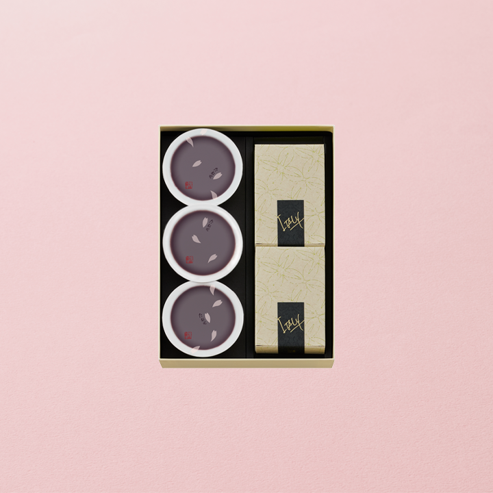 本生羊羹 春味3個・ピスタブレ2箱