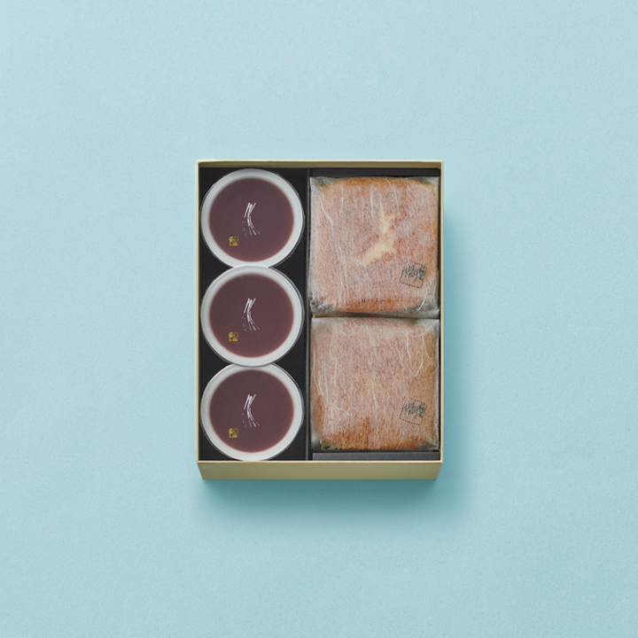 本生羊羹・たねやカステラ詰合せ YK29