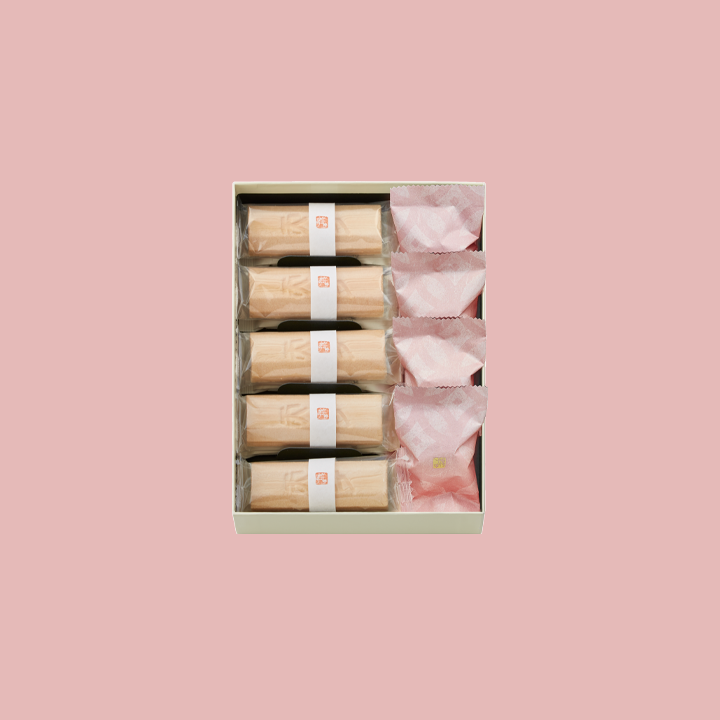 ちょこまん4個・ふくみ天平5個