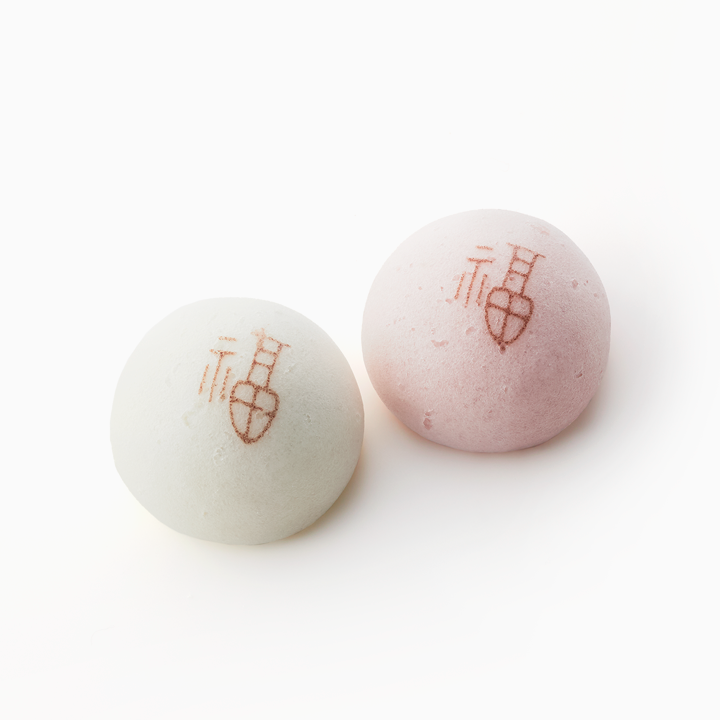 紅白たねや饅頭（福）　4個入