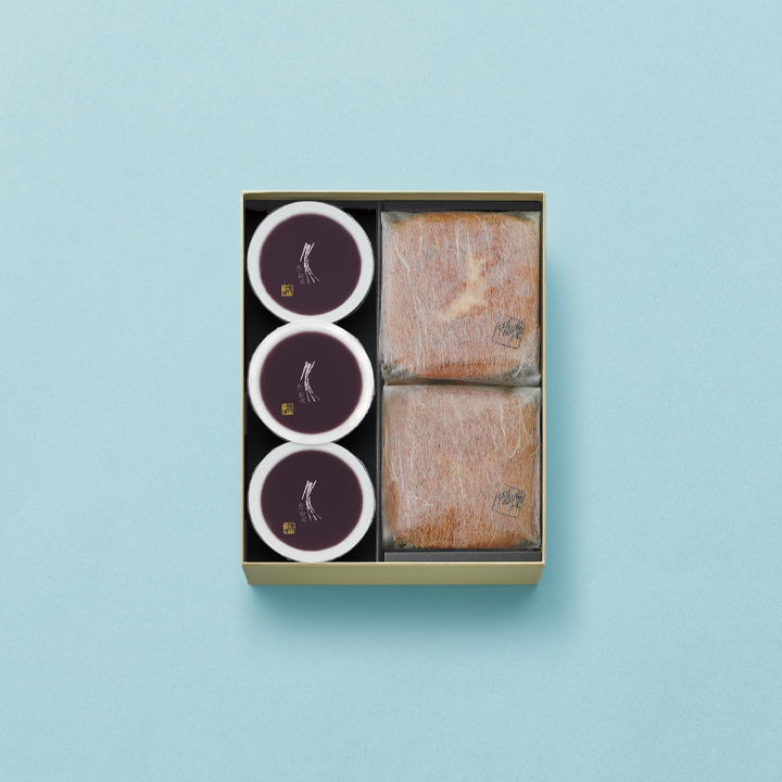 本生羊羹・たねやカステラ詰合せ YK29