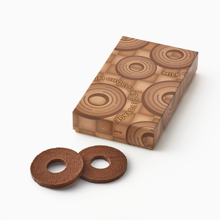 バームショコラ ド ヴォヤージュ ミルクチョコ　6個入