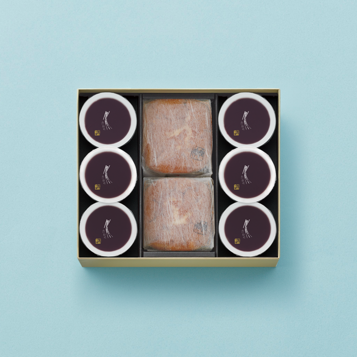 本生羊羹・たねやカステラ詰合せ YK42