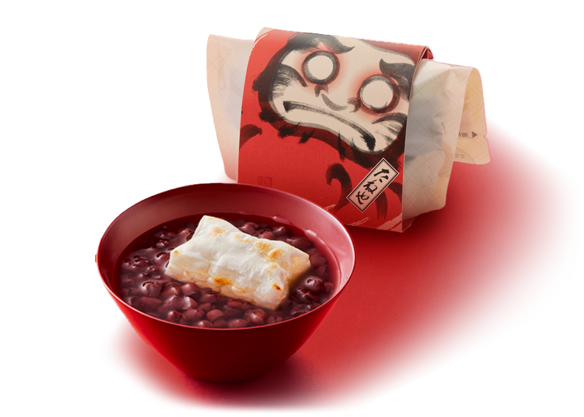 ぜんざい だるま