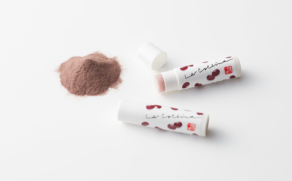 あずきリップクリーム