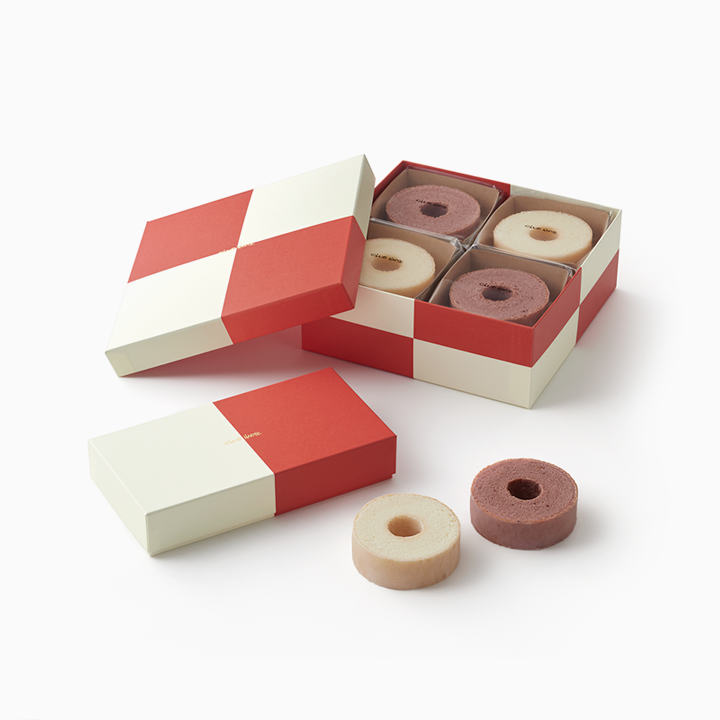 バームクーヘンmini 紅白