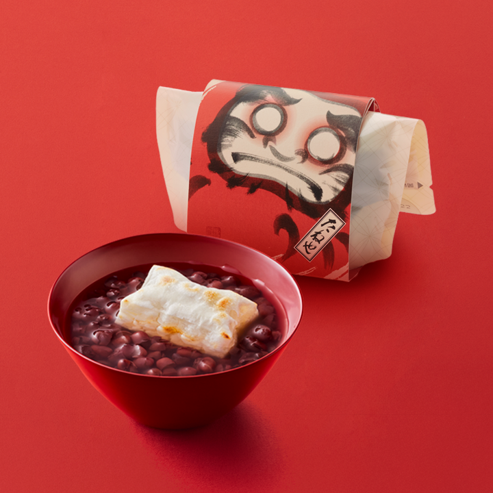 ぜんざい だるま