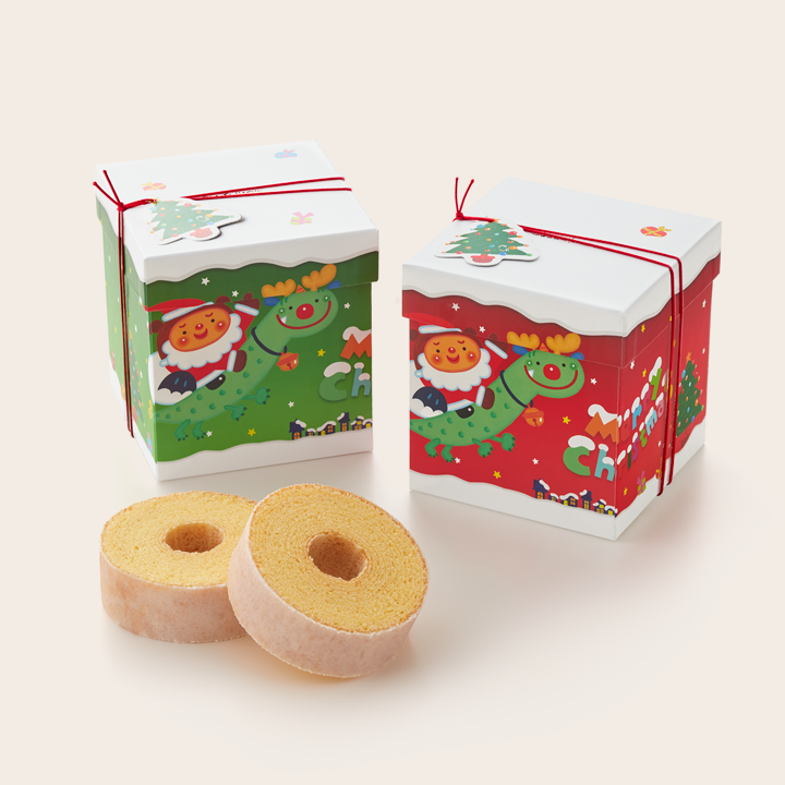 バームクーヘンminiサンタ限定パッケージ